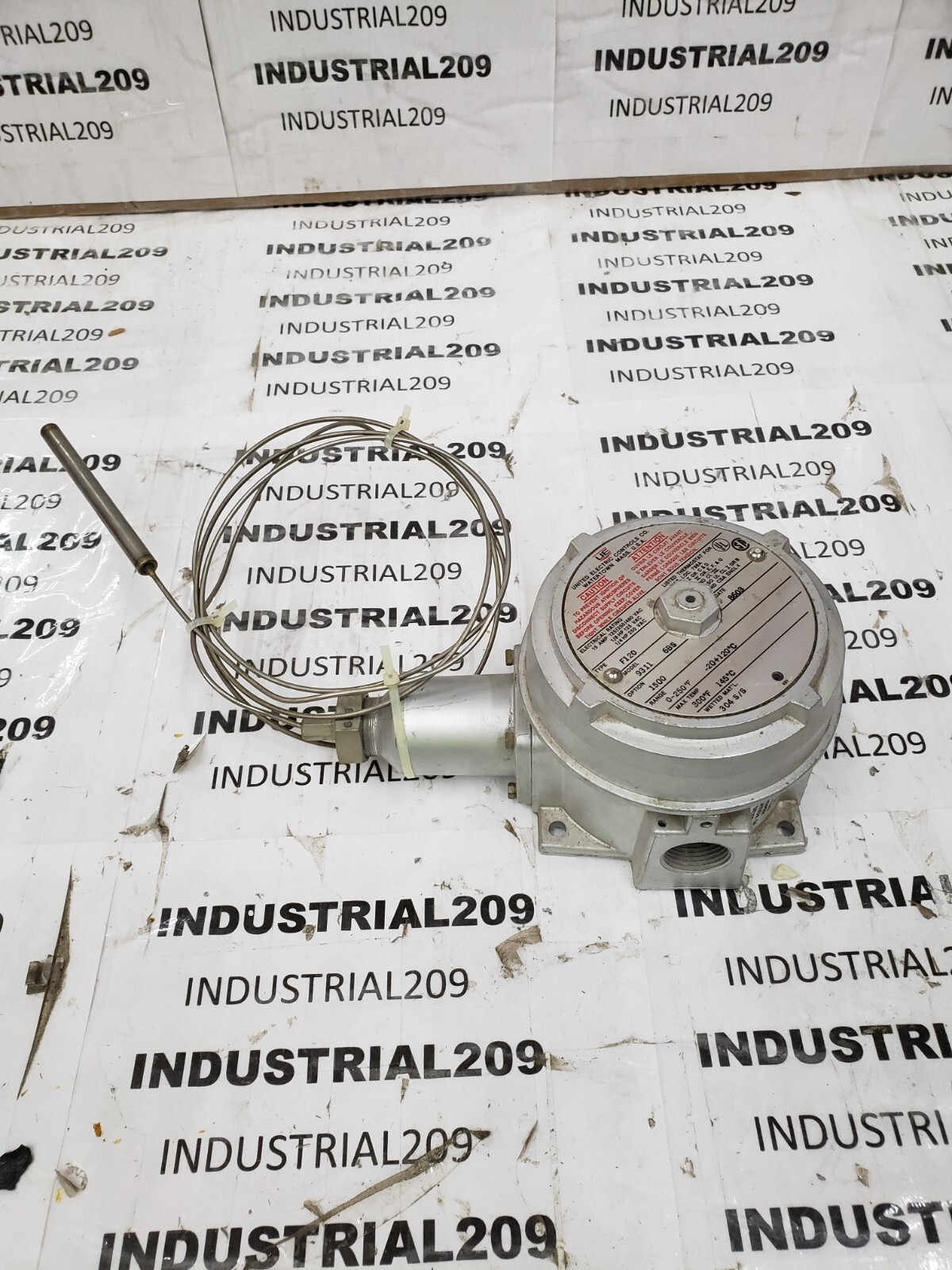 UNITED ELECTRIC F120 THERMOSTAT F120