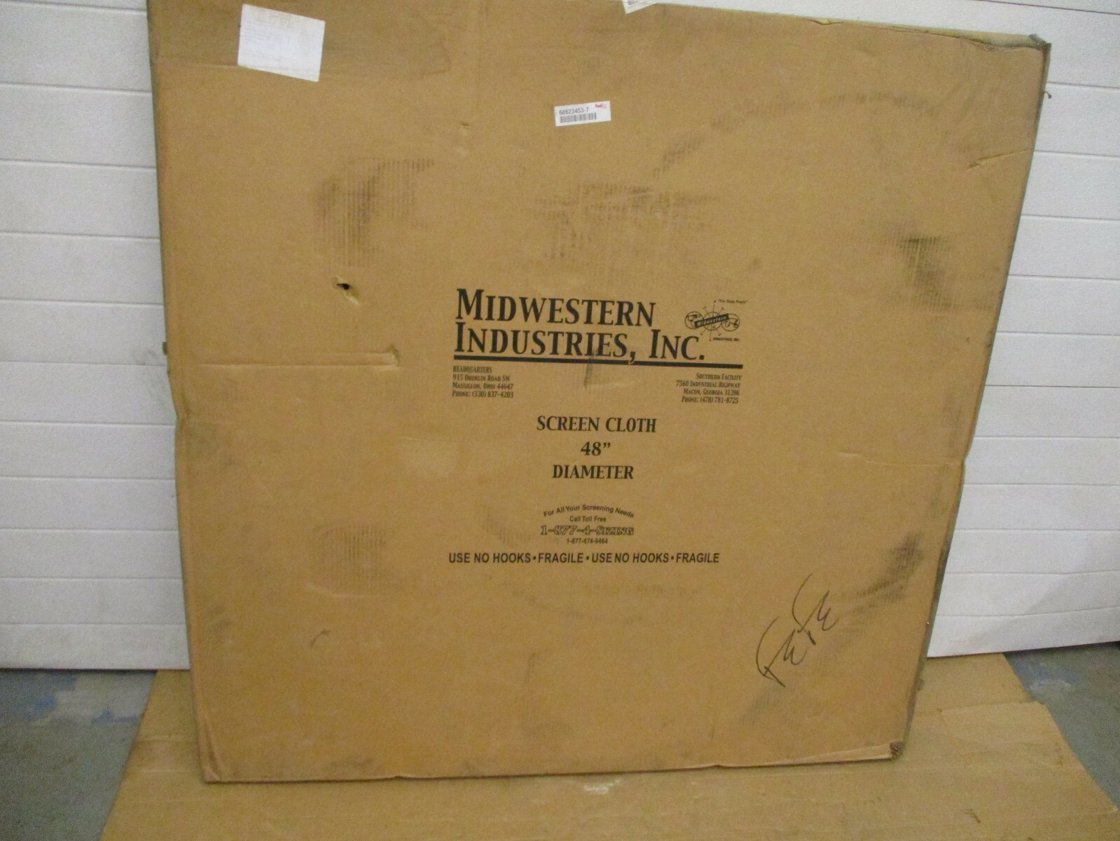 New SWECO Midwestern Industries Screen Cloth 48″ 16M X 4M A4506AES