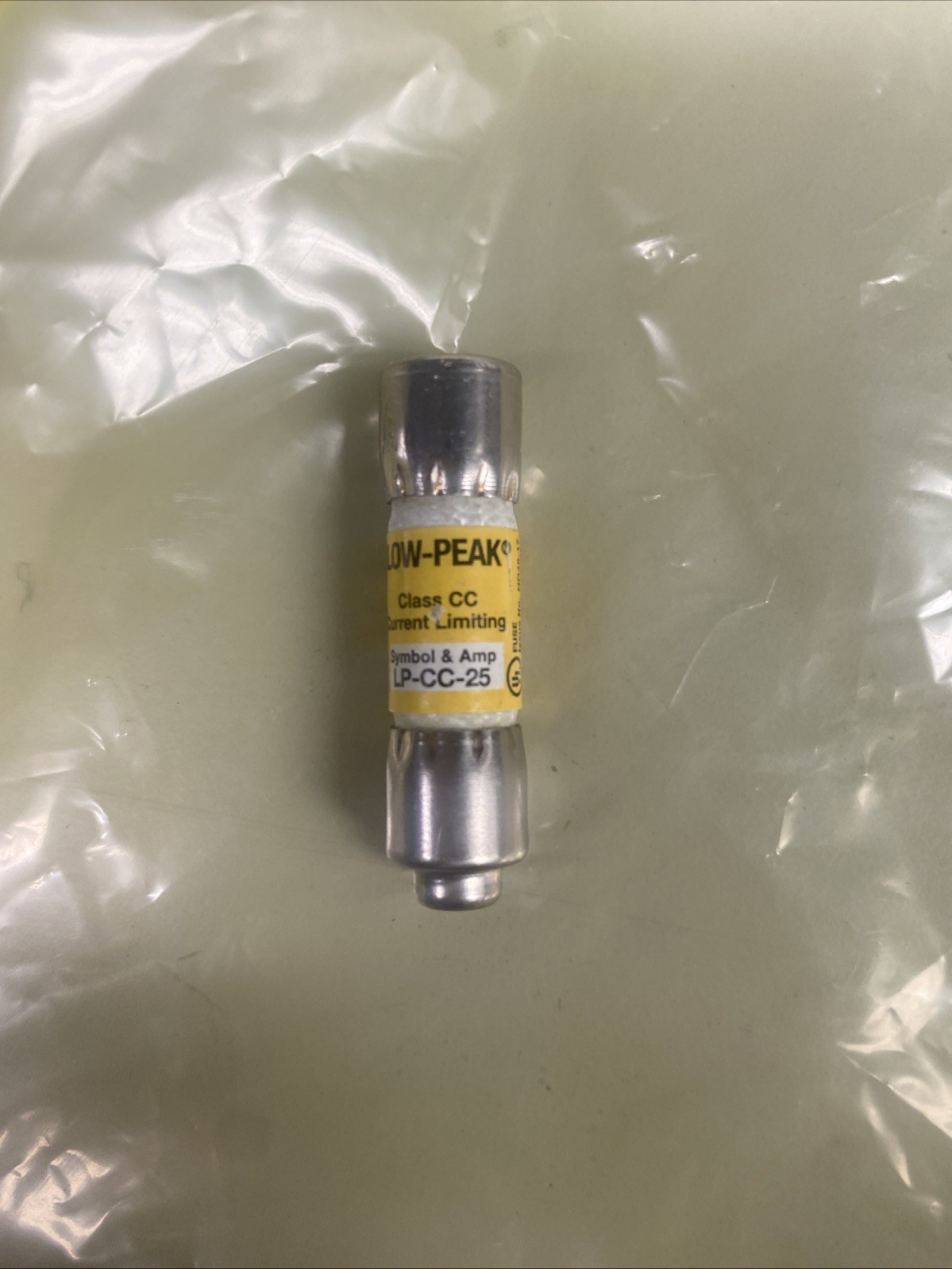 Lot Of 3 Bussmann Time Delay Low Peak Fuse LP-CC-25 New
