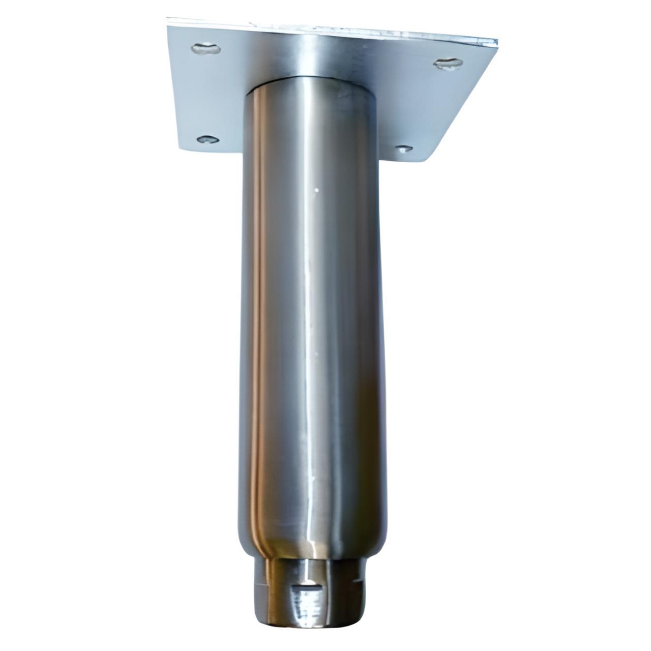 1-5/8″ x 6″ Equipment Leg with Removable Mounting Plate and Adjustable Hex Toe