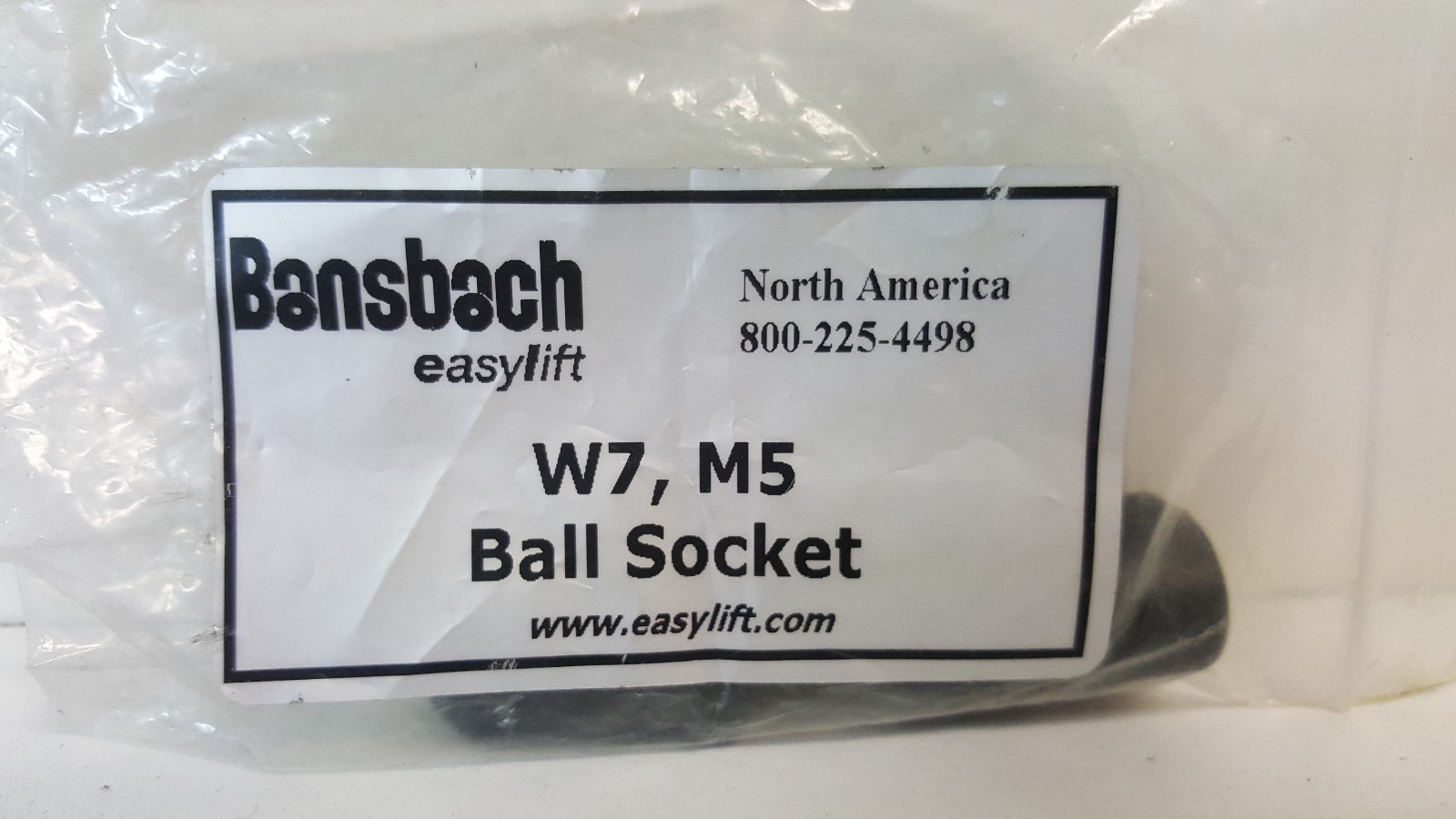 LOT OF (4) NEW OLD STOCK! BANSBACH EASYLIFT BALL SOCKETS W7 M5