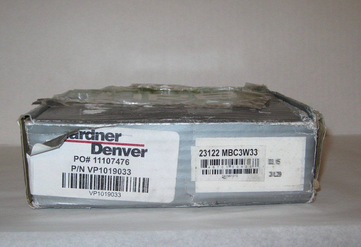 New URB 23122 MBC3W33 Gardner Denver VP1019033 Spherical Roller Bearing