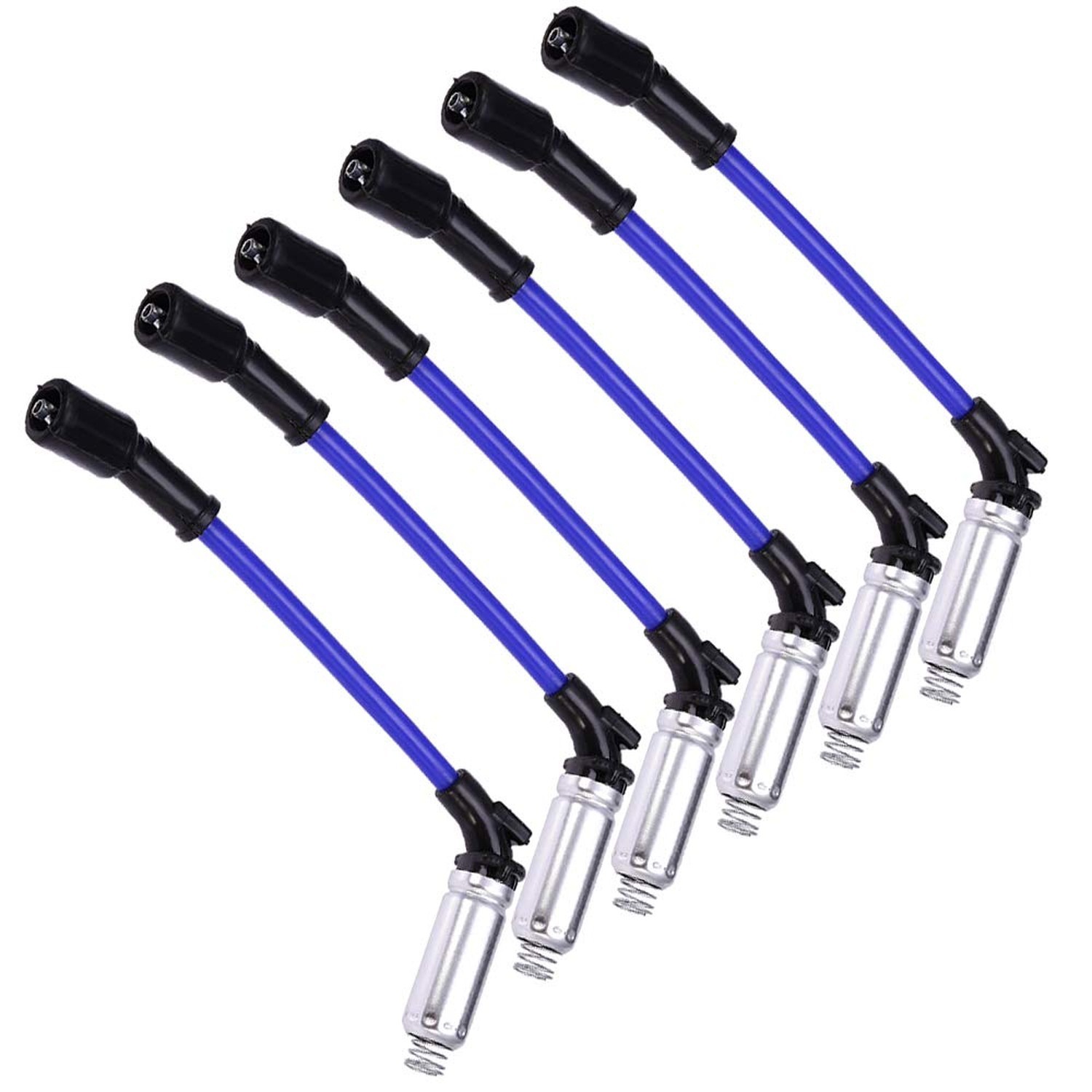 10.2MM High Performance Spark Plug Ignition Wire Replacement for 2000-2009 Ch…