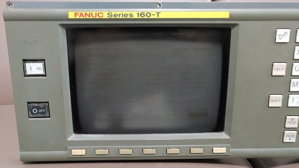 FANUC 160-T Operation panel CRT MDI Monitor control A02B-0120-C051