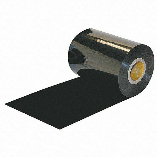 Label Printer Ribbon 35YP31,Material Wax, Width 4.09. PK OF 4