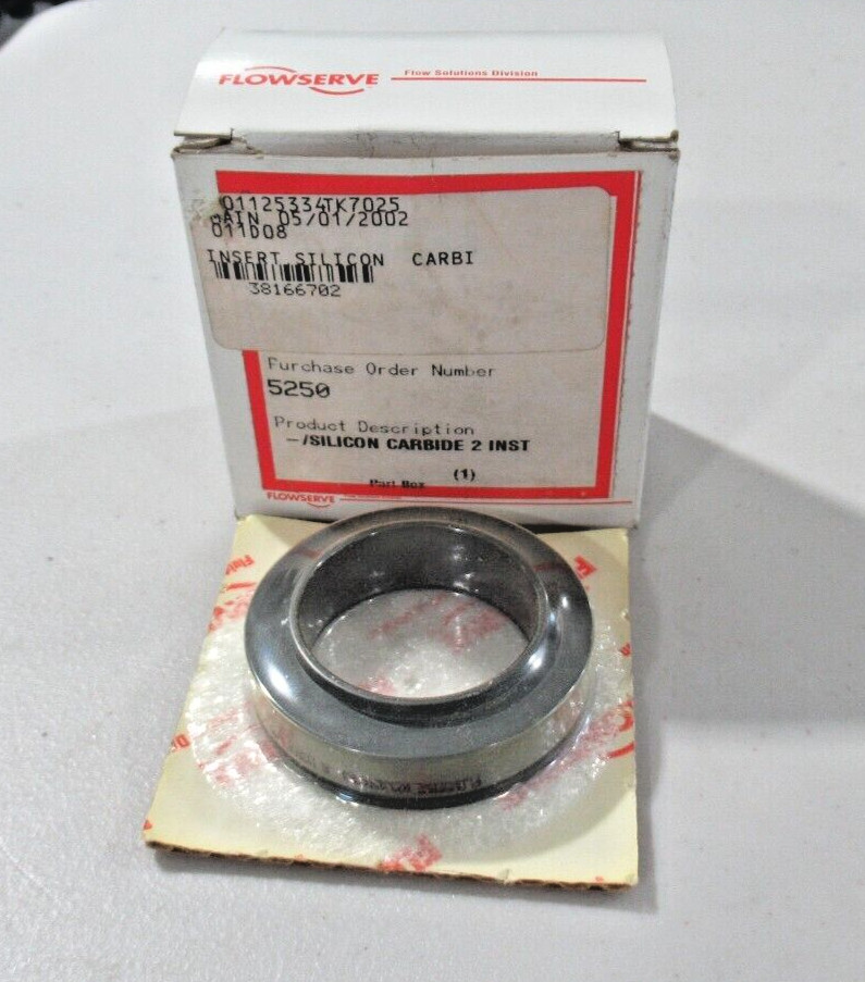 FLOWSERVE A23J1500QE3 Silicone Carbide 2 Insert SEALED 17034 *BRAND NEW*