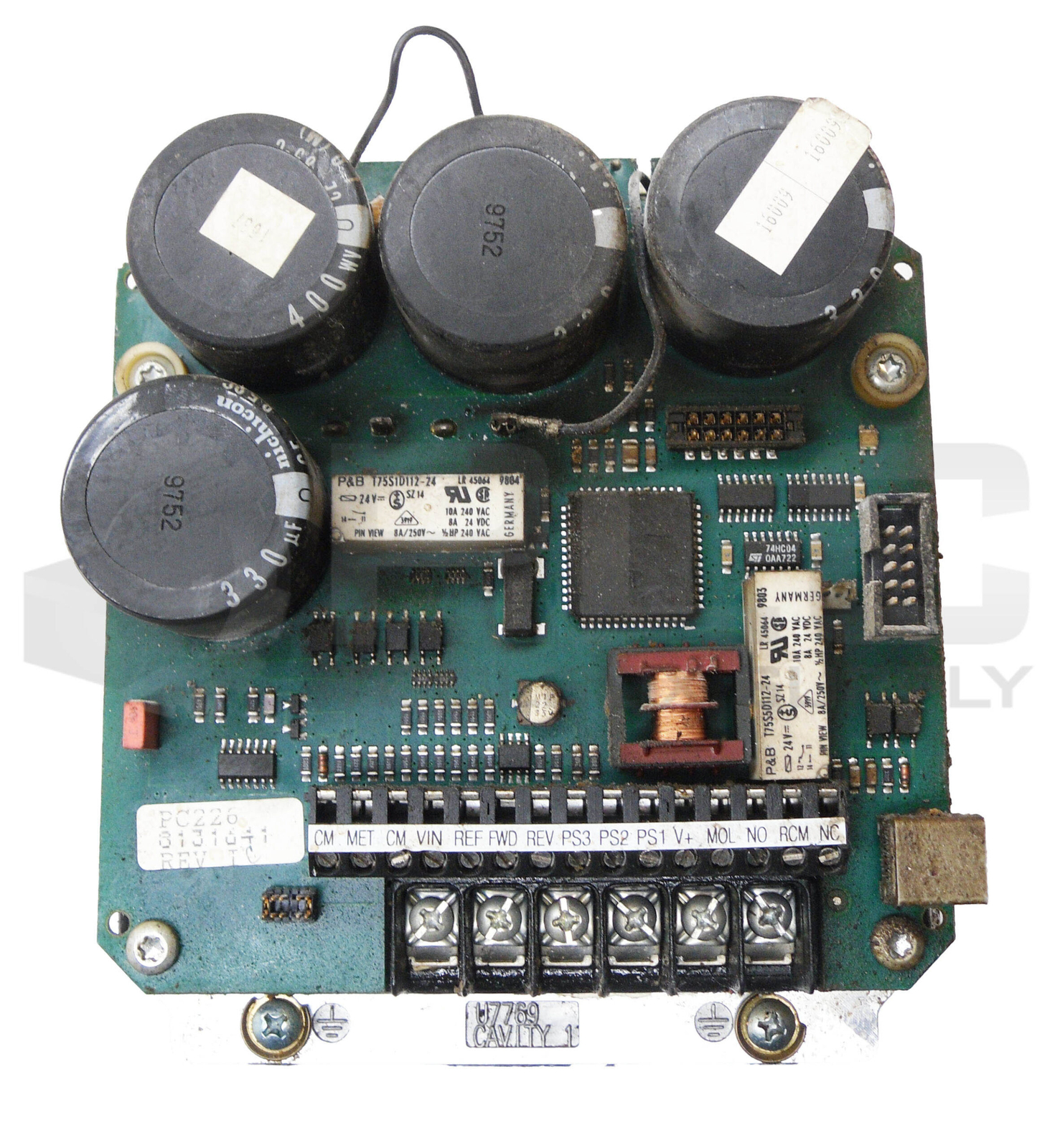 TB WOODS XFC4002-0A MICRO-INVERTER 400-460V 50/60HZ 3PH 5.1A 2HP *READ*