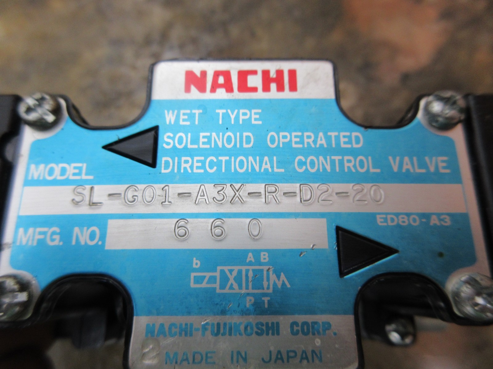 1996 CITIZEN L25 CNC LATHE SL-G01-A3X-R-D2-20 DAIKIN VALVE