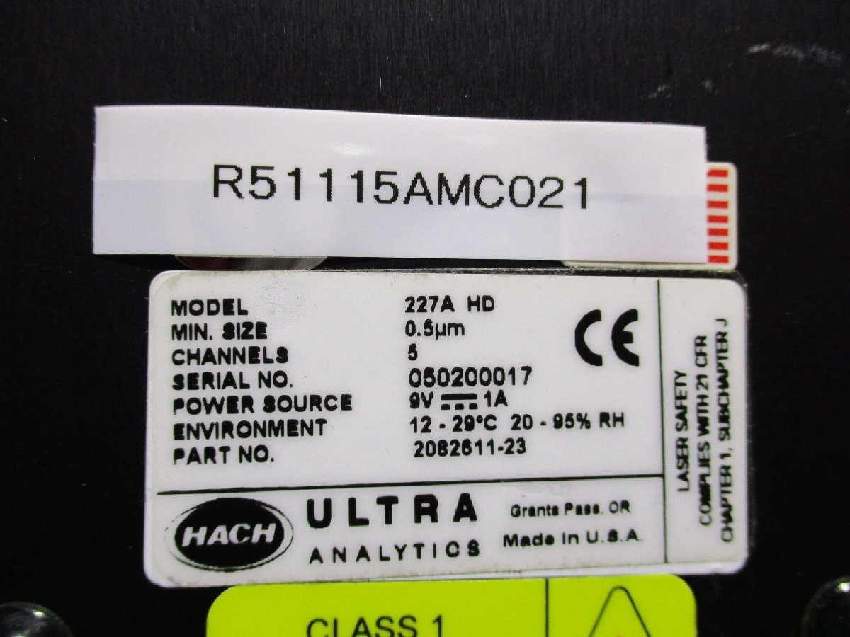 HACH Met One Laser Particle Counter 227A HD Used F/S
