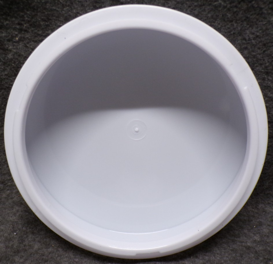 White Round Ceiling Light Fixture Fluorescent Luminaire Model #111
