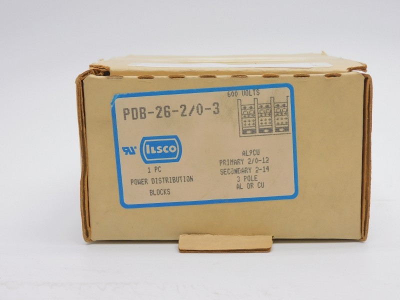 ILSCO PDB-26-2/0-3 600V 350A NSMP