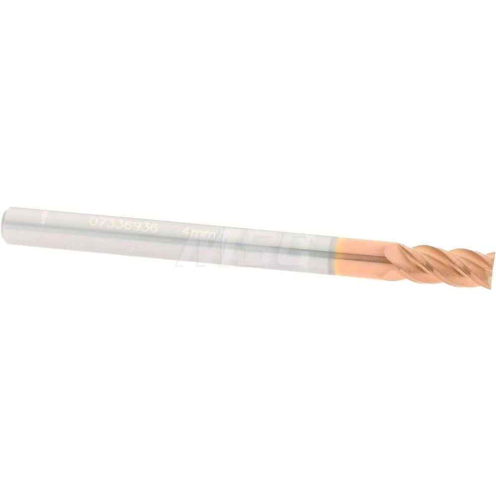 Accupro 12182746 Square End Mill: 0.1575″ Dia, 0.315″ LOC, 4 Flutes, Solid Carb