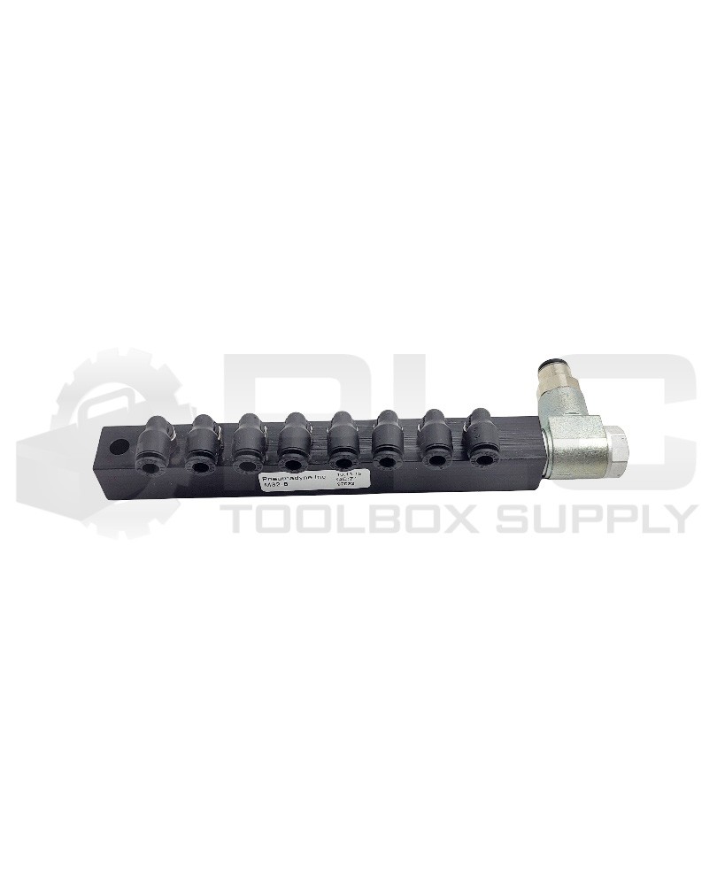 NEW PNEUMATIC INC M32-8 MANIFOLD W/ FESTO VALVE