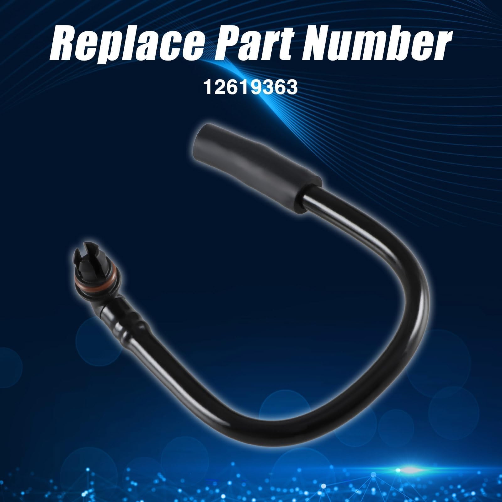 PCV Hose 2.4L Compatible with Chevrolet Equinox GMC Terrain 2010-2017