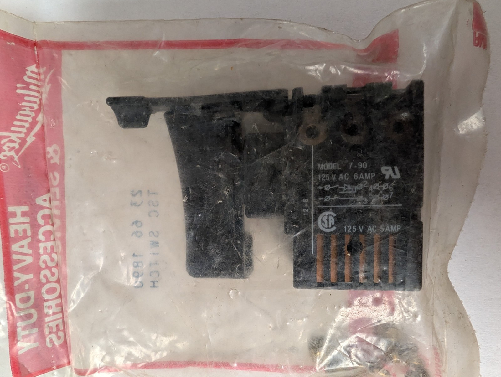 Milwaukee 23-66-1890 TSC Switch, New Old Stock