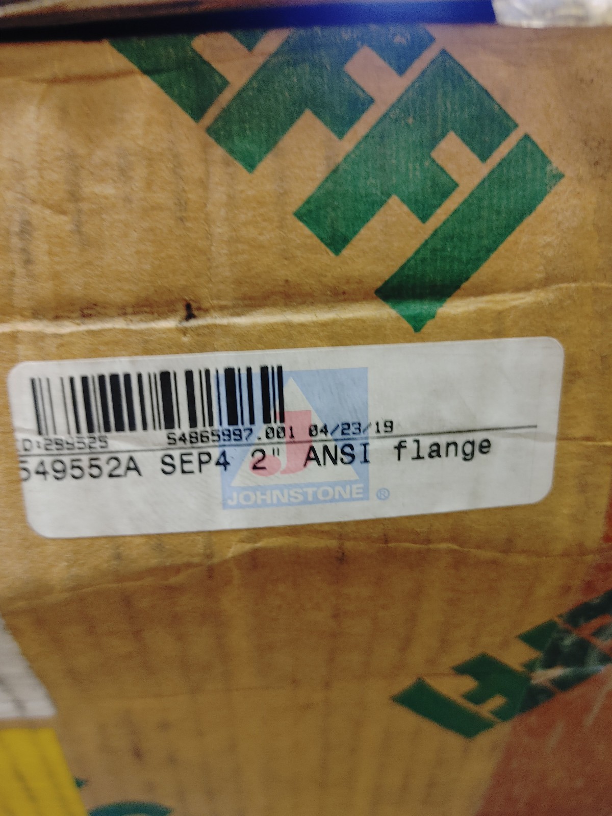 Caleffi 549552A SEP4 2″ ANSI Flange New-Worn Box