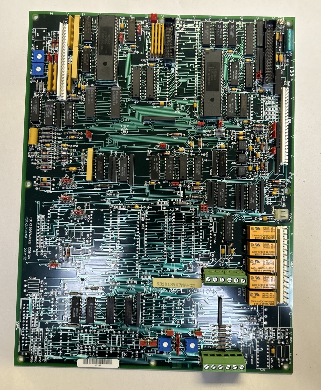 GENERAL ELECTRIC,531X139APMAYG2,APPLICATION CARD NOS