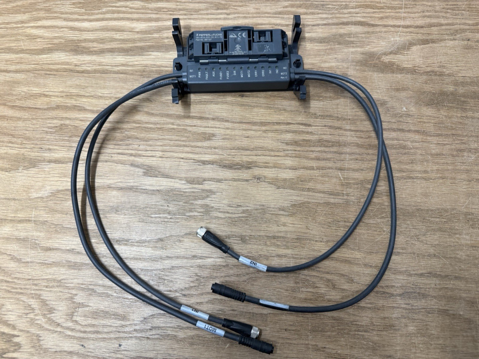 PEPPERL FUCHS pepperl vba-4e3a-g20-zel/m1l-p6 ASi Motor Roller Module