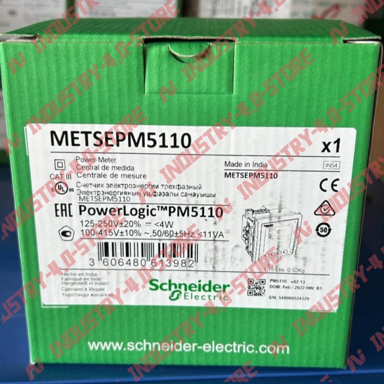 Schneider METSEPM5110 PM5110 Power Energy Monitor Meter#1pcs new in box