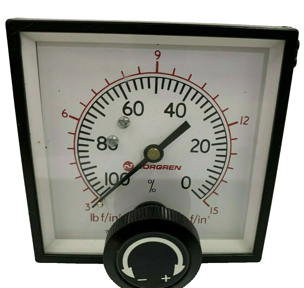 Watson Smith R27 31003XR Manually Operated Manostat Range 3-15 psi