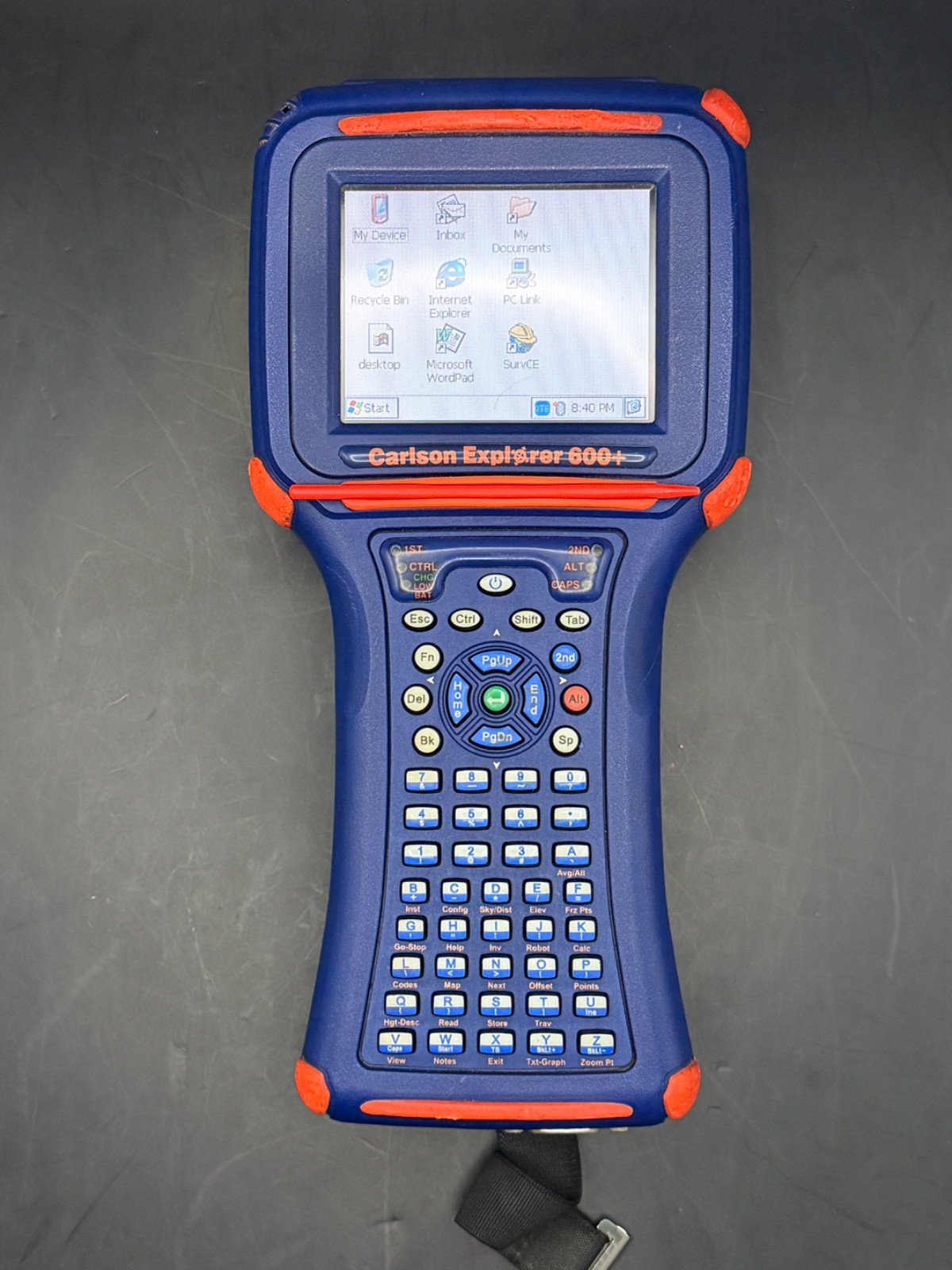 3 Carlson Explorer 600+ Data Collectors All Power on 2 Do Not Hold Charge