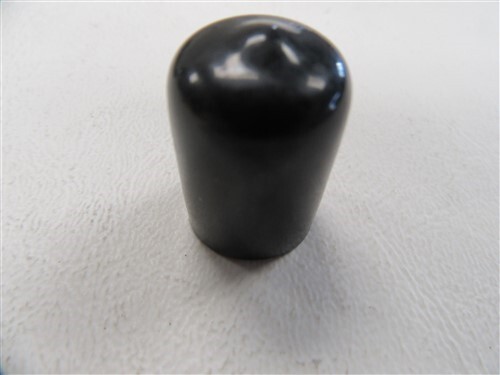 STOCKCAP VINYL SHORT CAPS 0.500″ X 0.750″ (BAG OF 100) BLACK 001328 MARINE