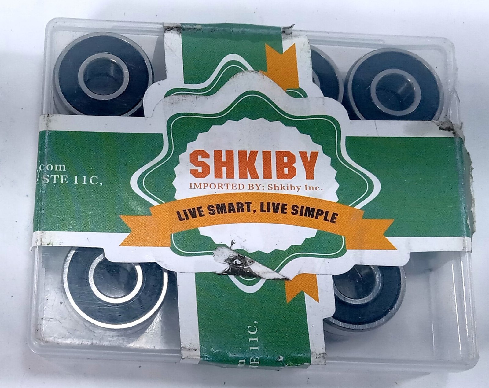 20 NEW SHKIBY 6082RS 8X12X7mm RADIAL DEEP GROOVE SKATE BEARINGS NIB *MAKE OFFER*