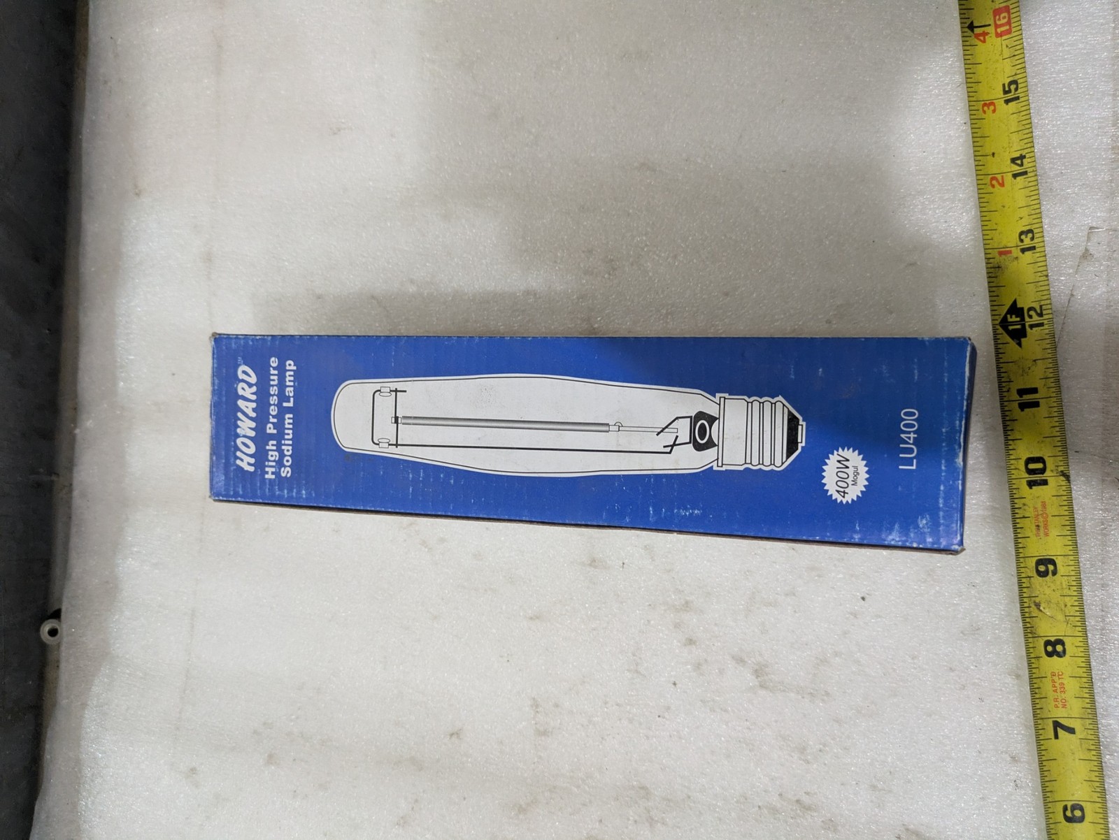 Howard LU400 400W High Pressure Sodium HPS Lamp Bulb Industrial Lighting OEM
