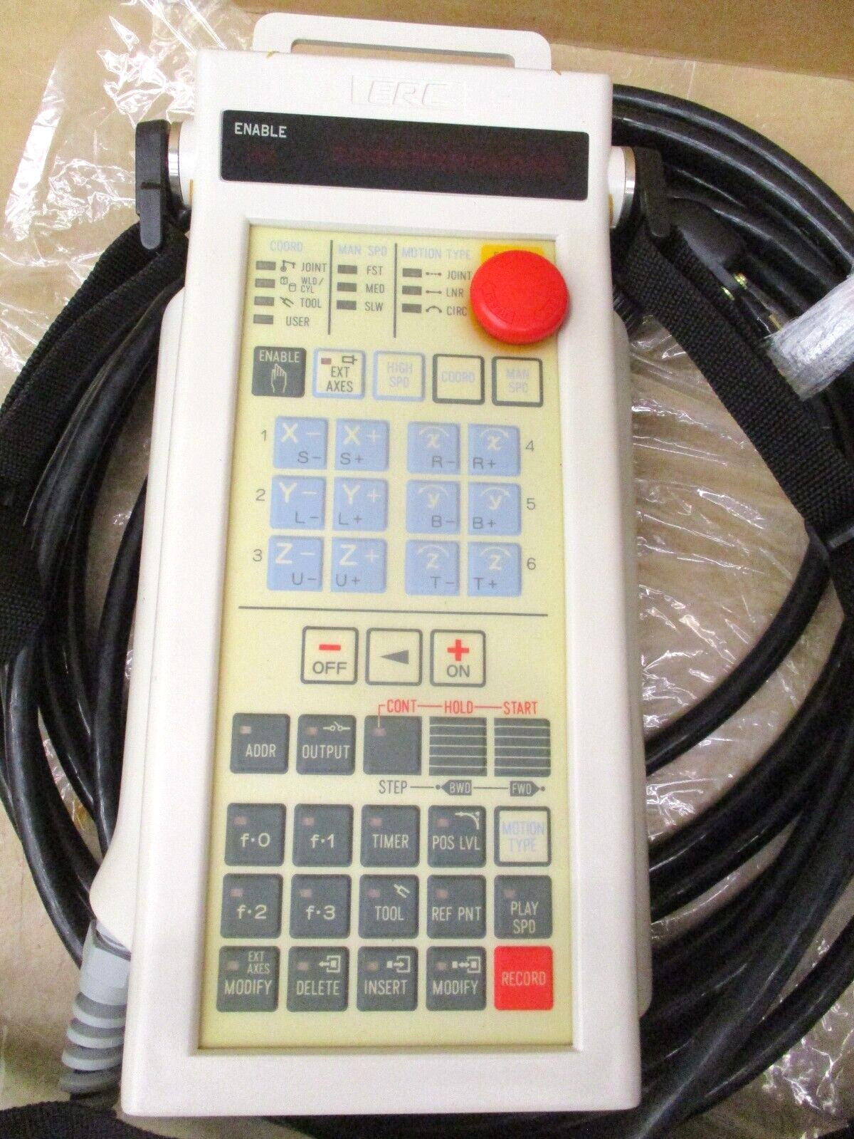 Yaskawa ERC Type JZNC-TB24L Teach Pendant 49198HM