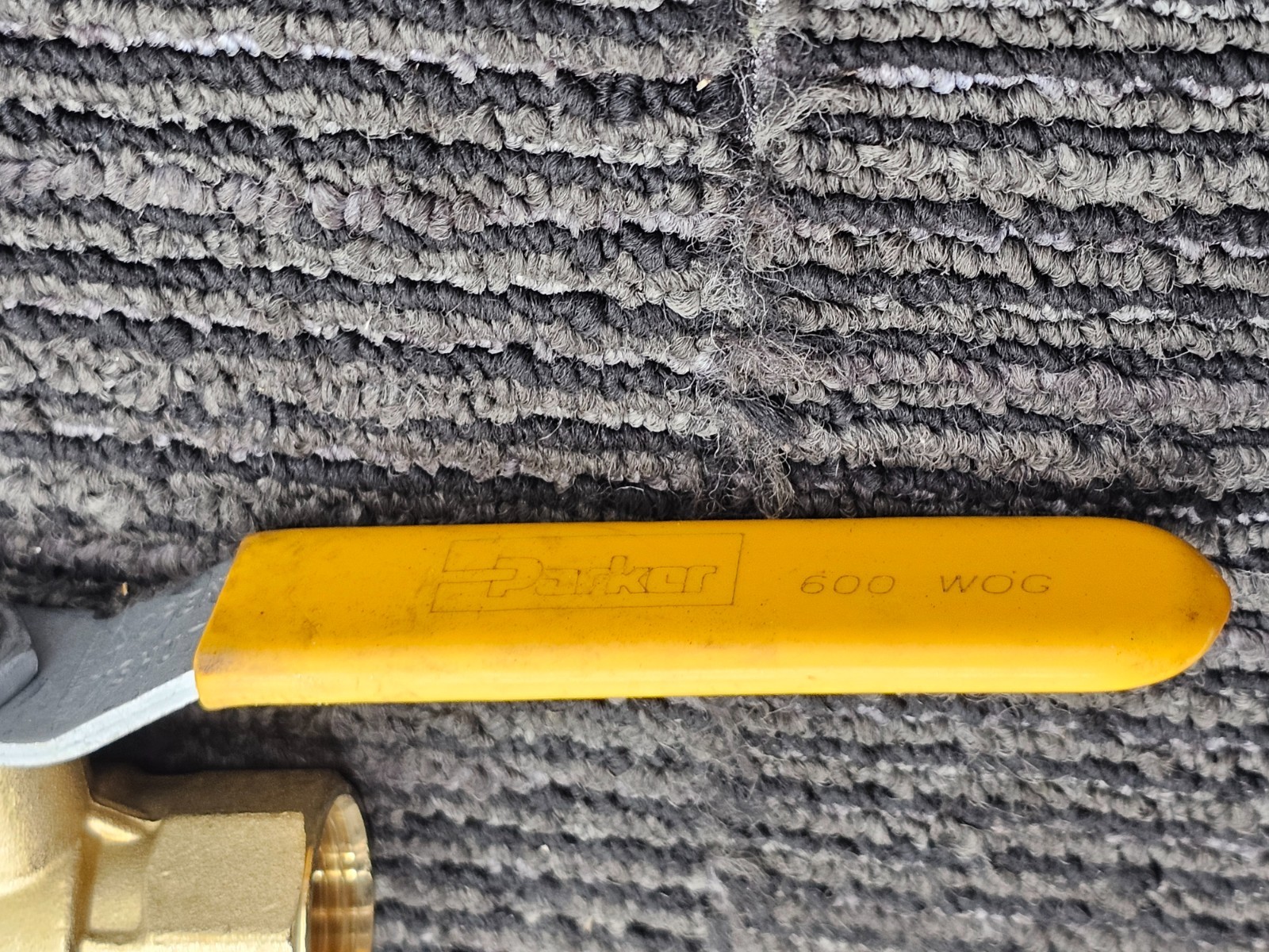 (QTY 2) Parker CW617N Brass Ball Valve 600 CWP PN40 DN20 3/4” Threaded