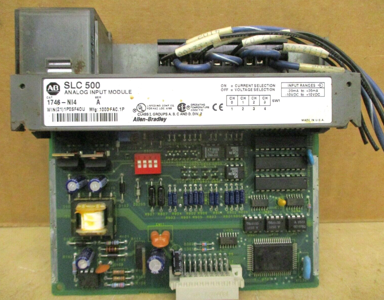 Allen-Bradley SLC 500 1746-P3 Ser A 1747-DCM Ser A 1747-SDN Ser B 48665GN