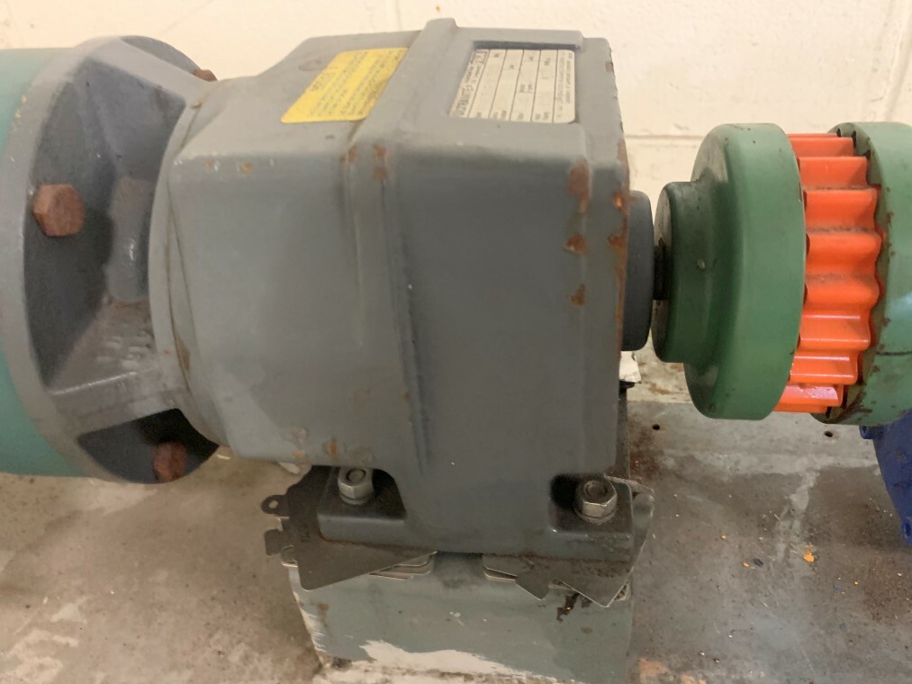 Lobeflo SR/2/018/LS/3A Positive Displacement Pump w/ Motor and Gear Reducer