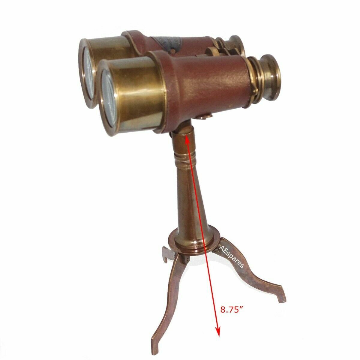 New 6 Inch Binoculars Telescope on Stand Nautical Collectible @US