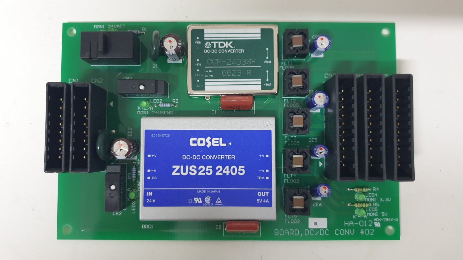 TEL Tokyo Electron BOARD DC/DC CONV #02 HA-012