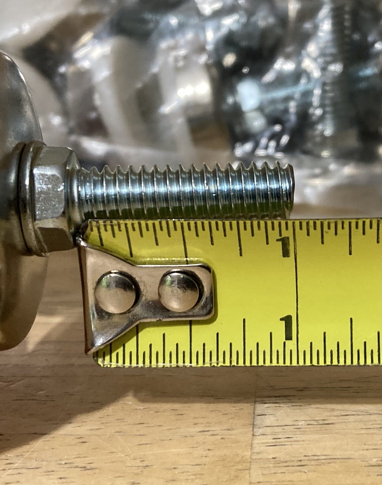 Adjustable Leveling Foot Threaded Feet 1.75” x 1/4” Thread (1” Thread) 50 Pack