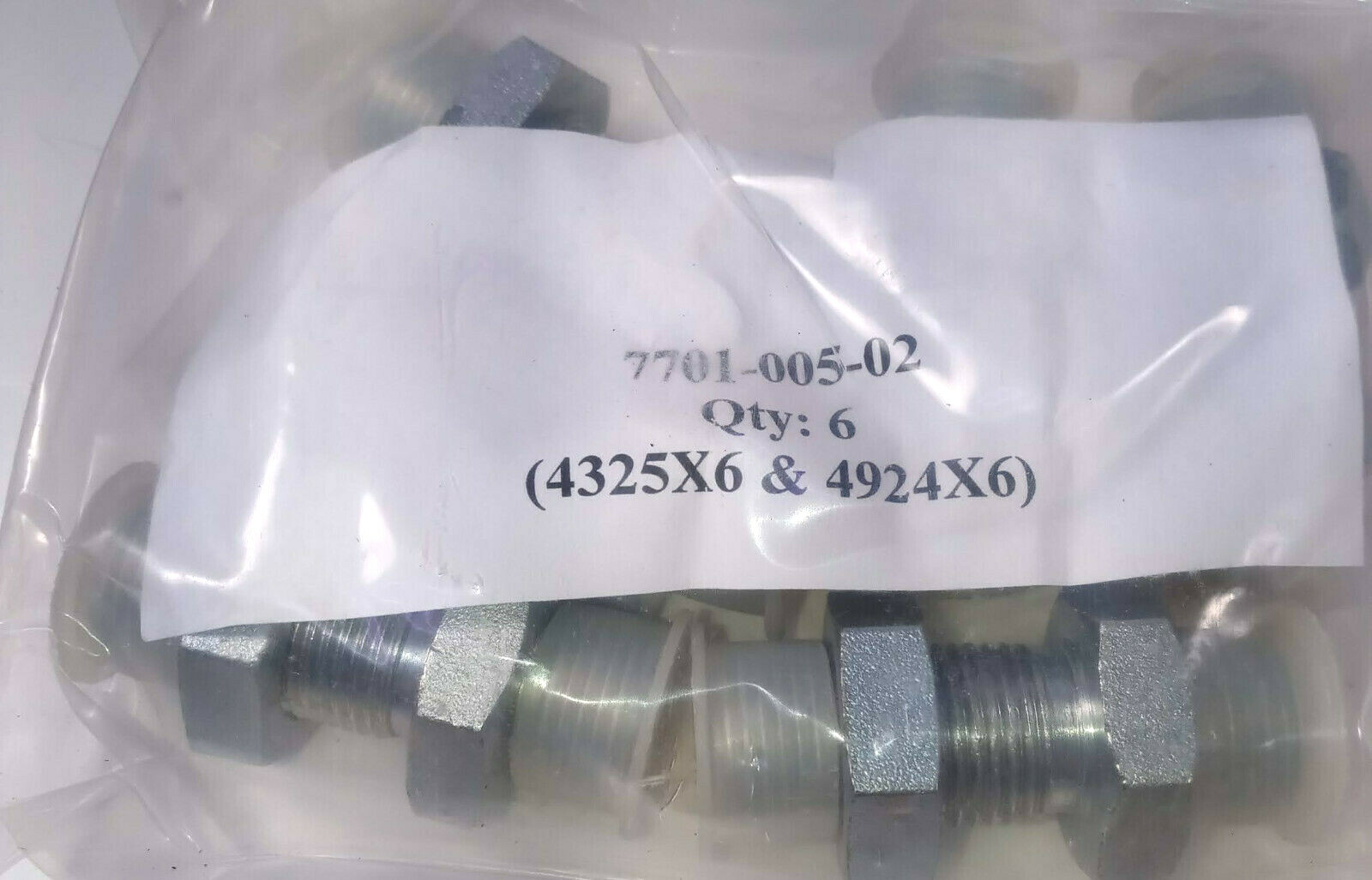 1 NEW TEREX “CRUSHERS” 4040-101-09 COBRA TRACK FITTING KIT NIB **MAKE OFFER**