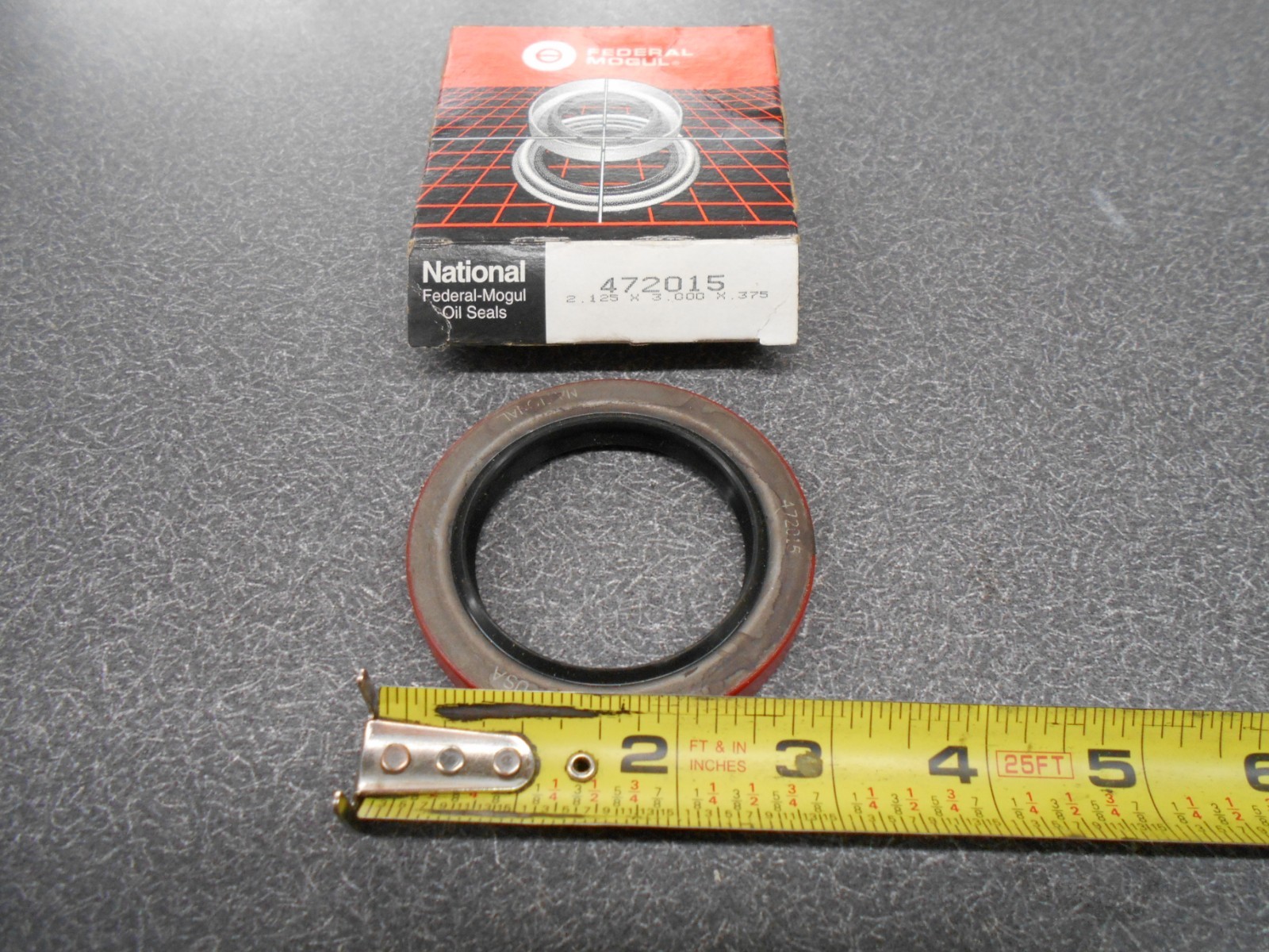 Federal Mogul 472015, National Oil Seal. 2.125X3.000X0.375 NOS!