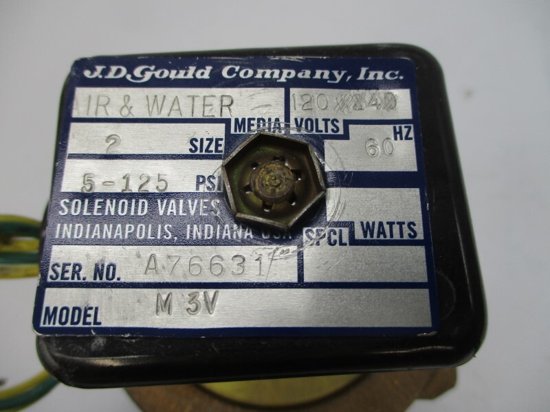 J.D.GOULD M3V 120V 5-125PSI 2″ NSNP