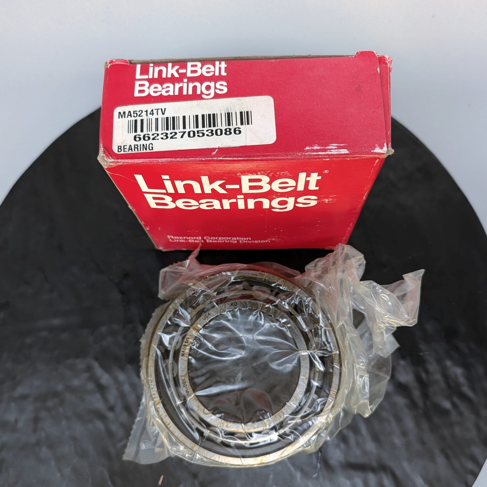 Link-Belt MA5214TV Roller Bearing+Inner Ring M5214TV 70x125mm Rexnord USA ⚙