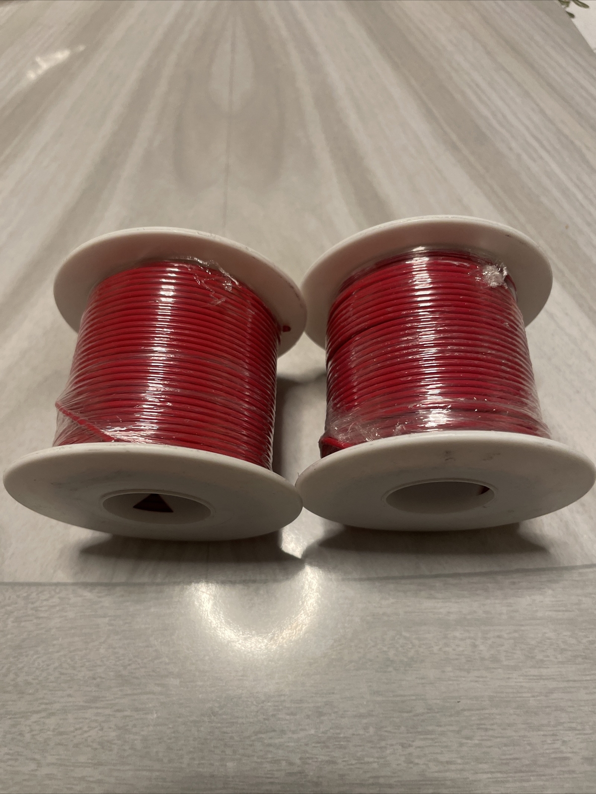ALPHA WIRE 1857 Red 18 AWG 7/26 TC 600V **Two 100’ Rolls**