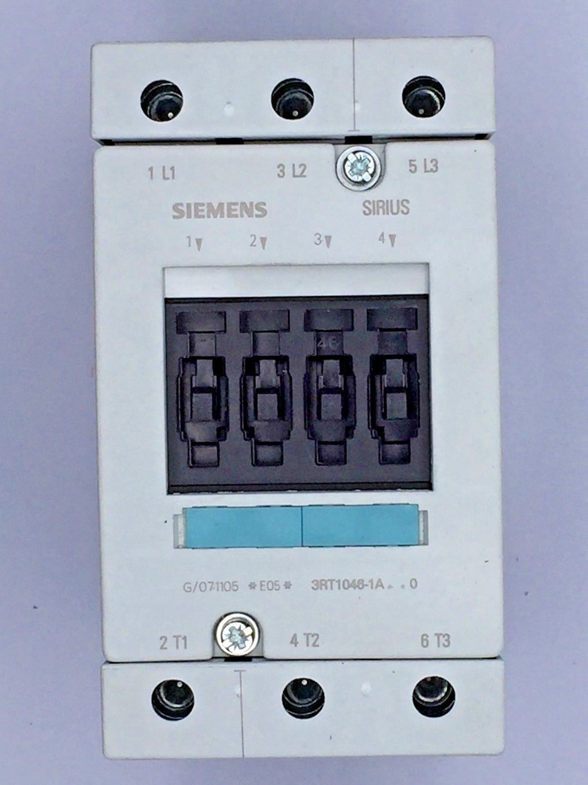 Siemens Sirius 3RT1046-1AV00 Contactor 110V 3P 3 Pole AC-3 400V 45kW 95A 95 Amp