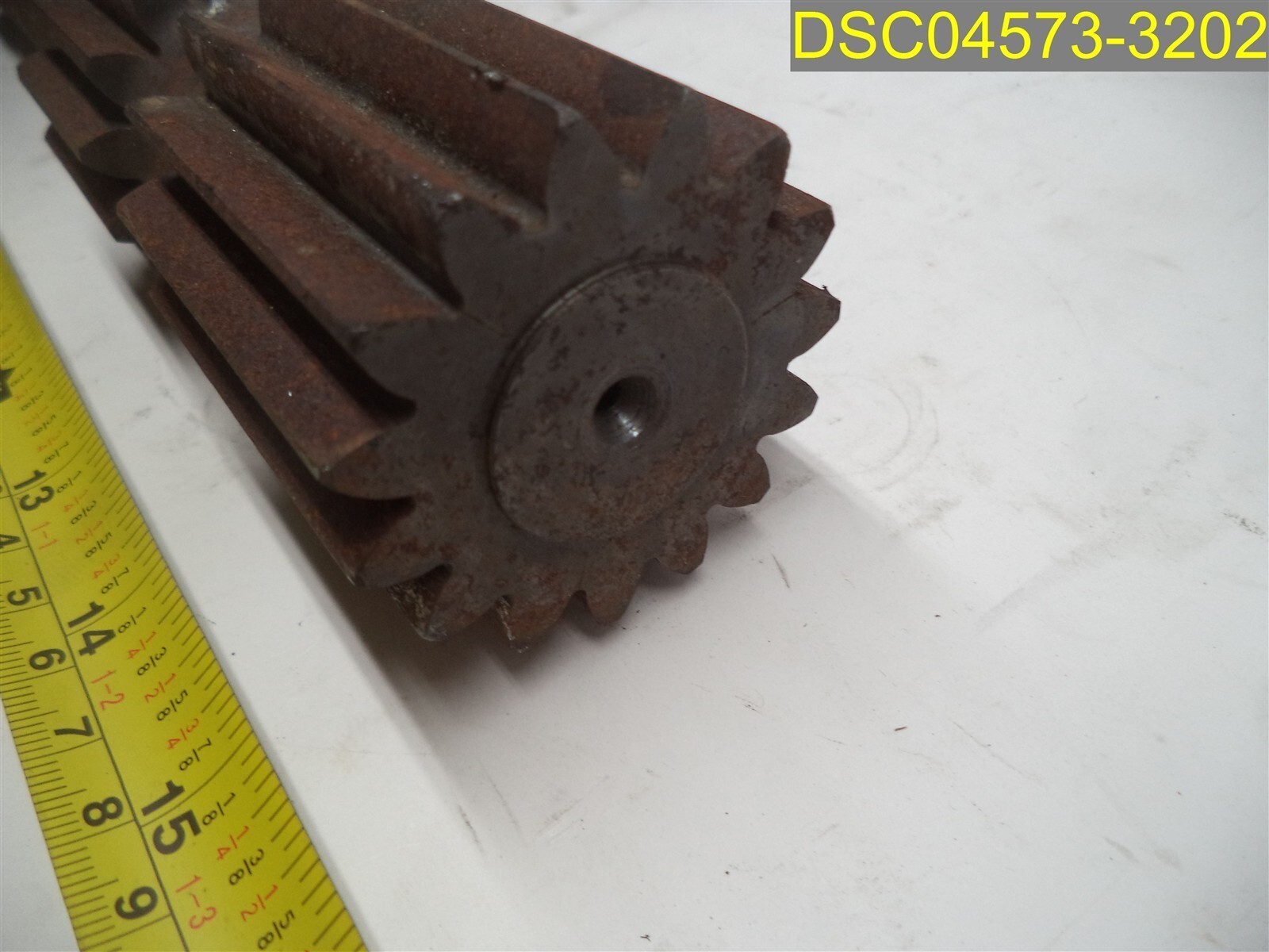 Pinion Shaft 11 1/8″ length, 29 spline end 1 15/32″ dia 15 spline end 2 1/8″ dia