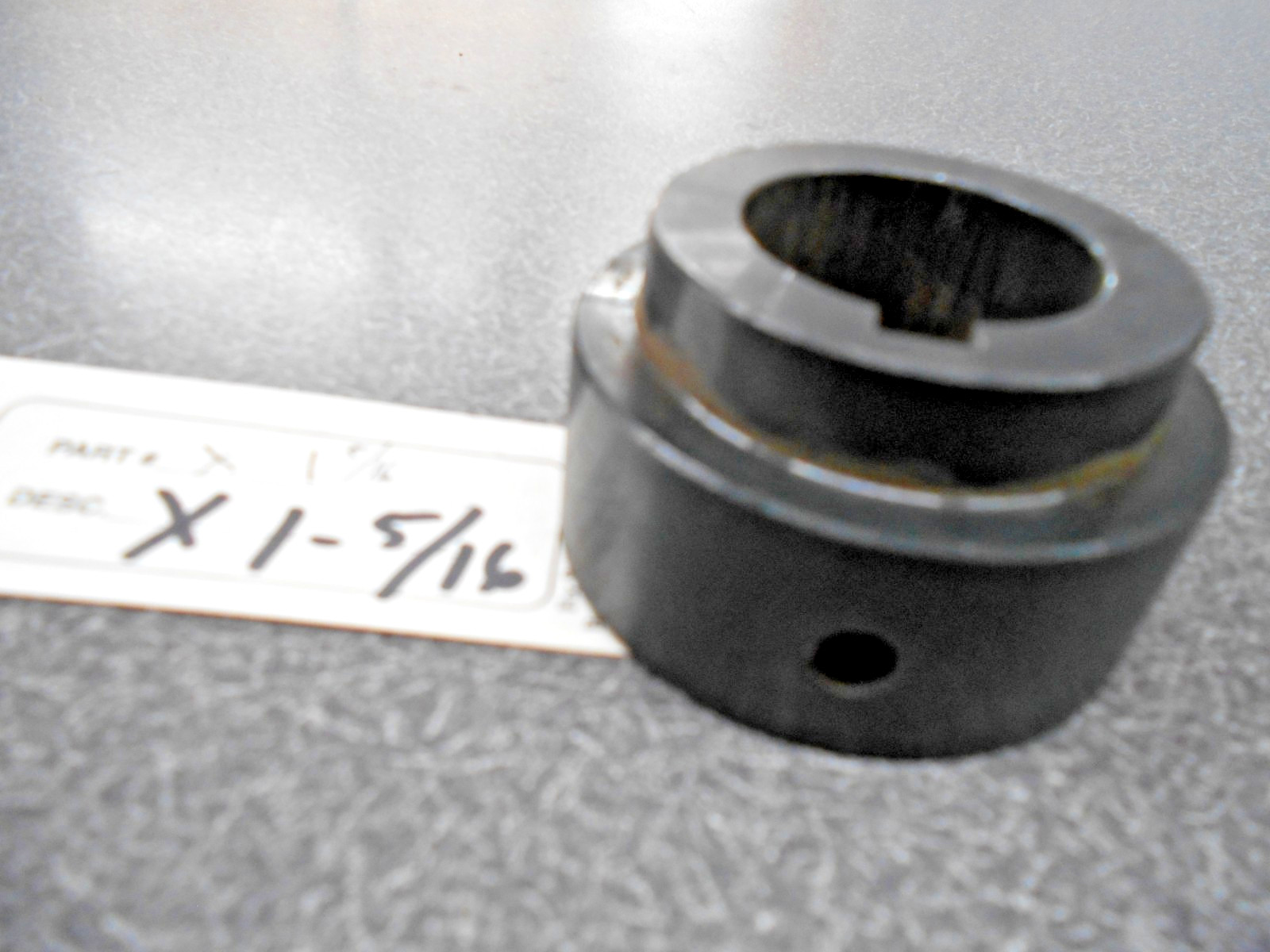 Weld-On Hub, Series X 1-5/16. Round Bore. Burns/Tisco. NOS! X1-5/16