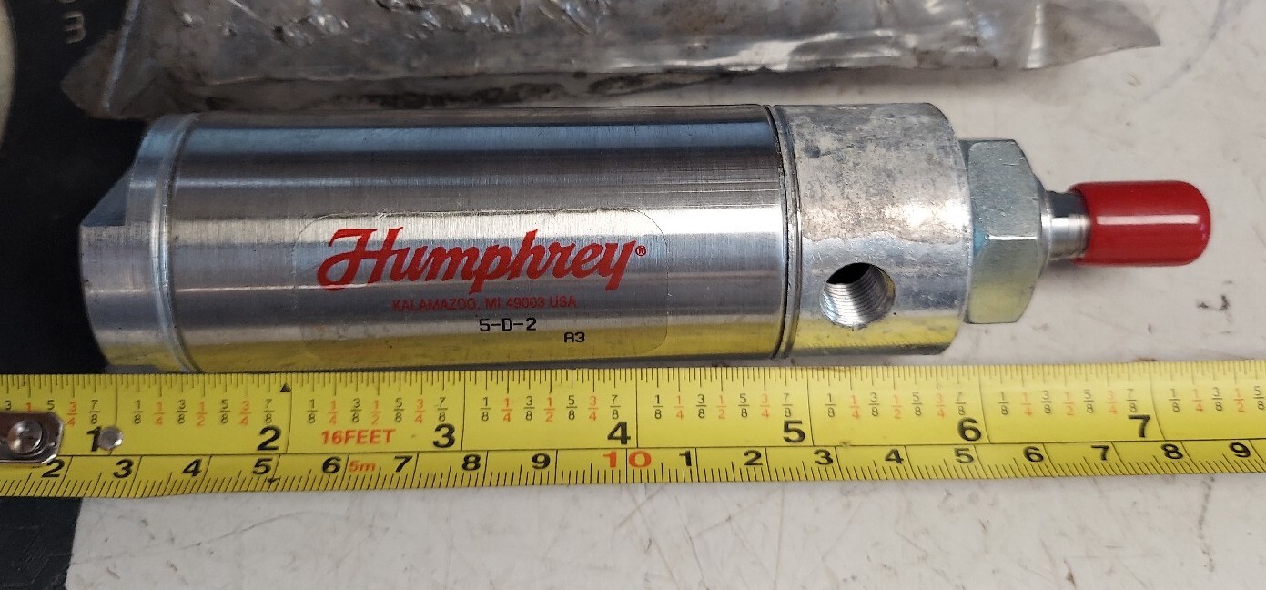 HUMPHREY 5-D-2 Double Acting Nose Mount Air Cylinder