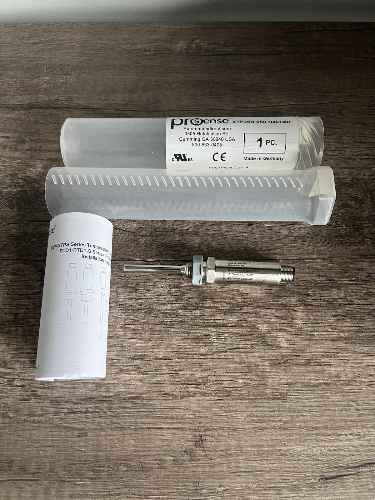 PROSENSE TEMPERATURE SENSOR- XTP50N-050-N40140F ⭐NEW⭐