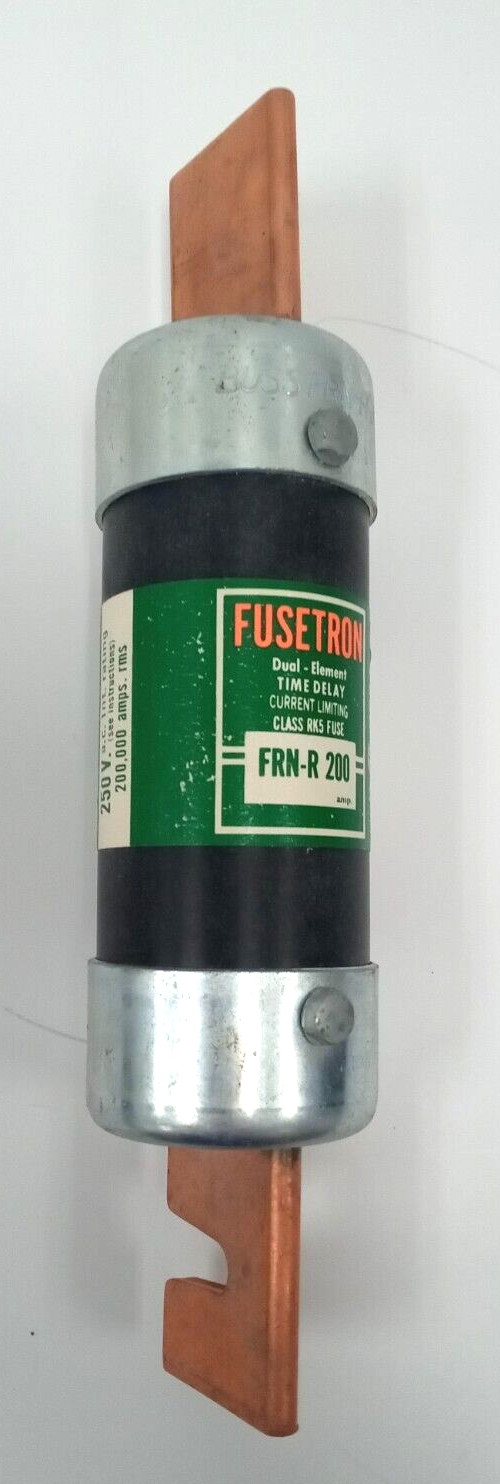 BUSSMANN FUSETRON FRN-R 200 FUSE 250 VOLTS