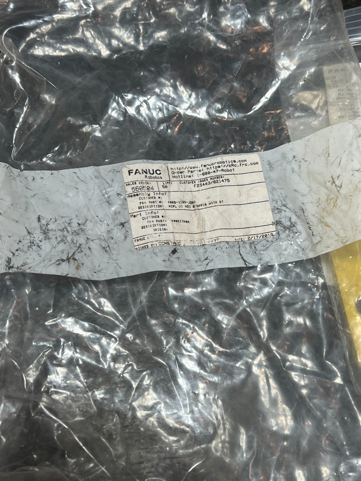 fanuc a05b-1125-j302 nos poor packaging