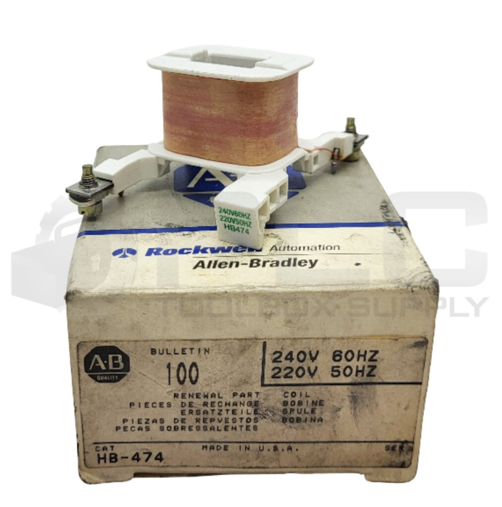 NEW ALLEN BRADLEY HB-474 CONTACTOR COIL 220/240V 50/60HZ