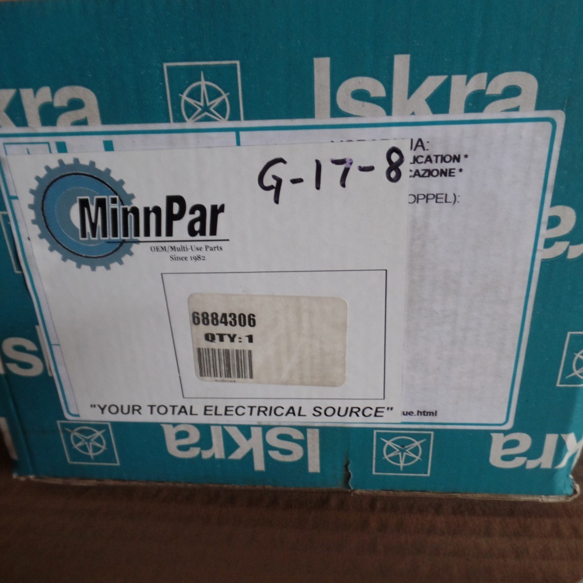 STARTER KDH ISKRA 11.139.518 AZK5557 Engines F6L413 9.6L 9572CC (1967-1975)