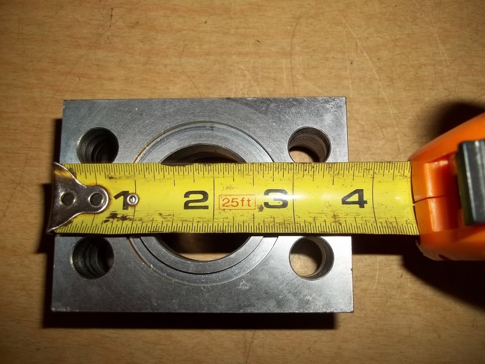 Flange Block 1173 24 24 2-3/4″ x 3-1/2″ x 1-23/32″ ID 1-1/2″ OD 1-6/8″